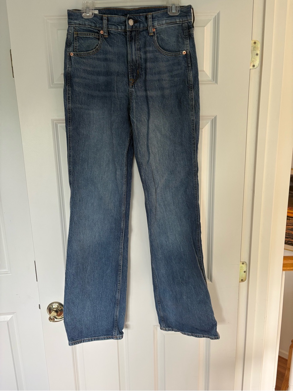 GAP Tall Blue Vintage Wash Flare Jeans
